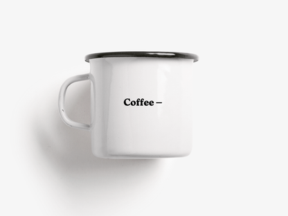 typealive - Enamel mug / Coffee