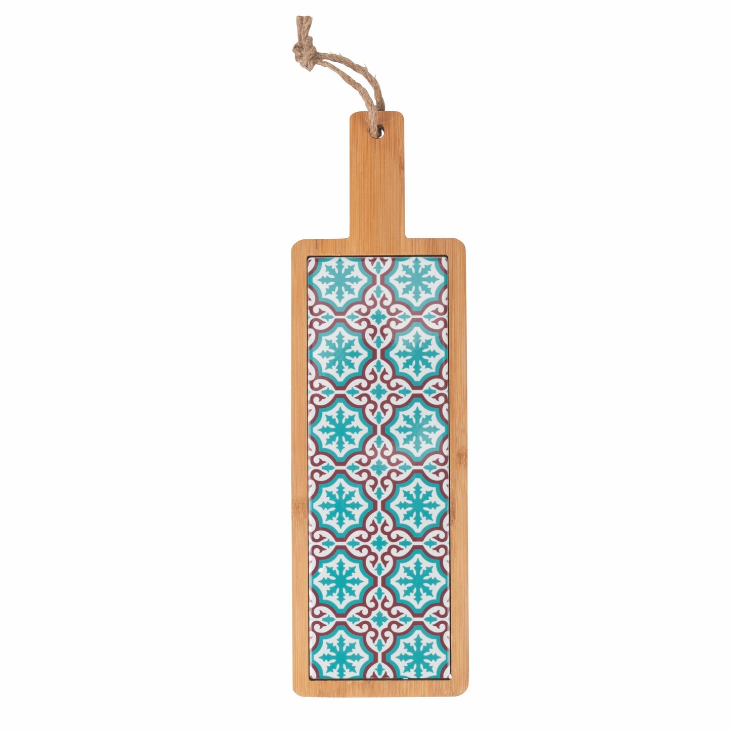 VdE Tivoli 1996 - VALLADOLID CUTTING BOARD WITH HANDLE 12.5X40CM 4ASS