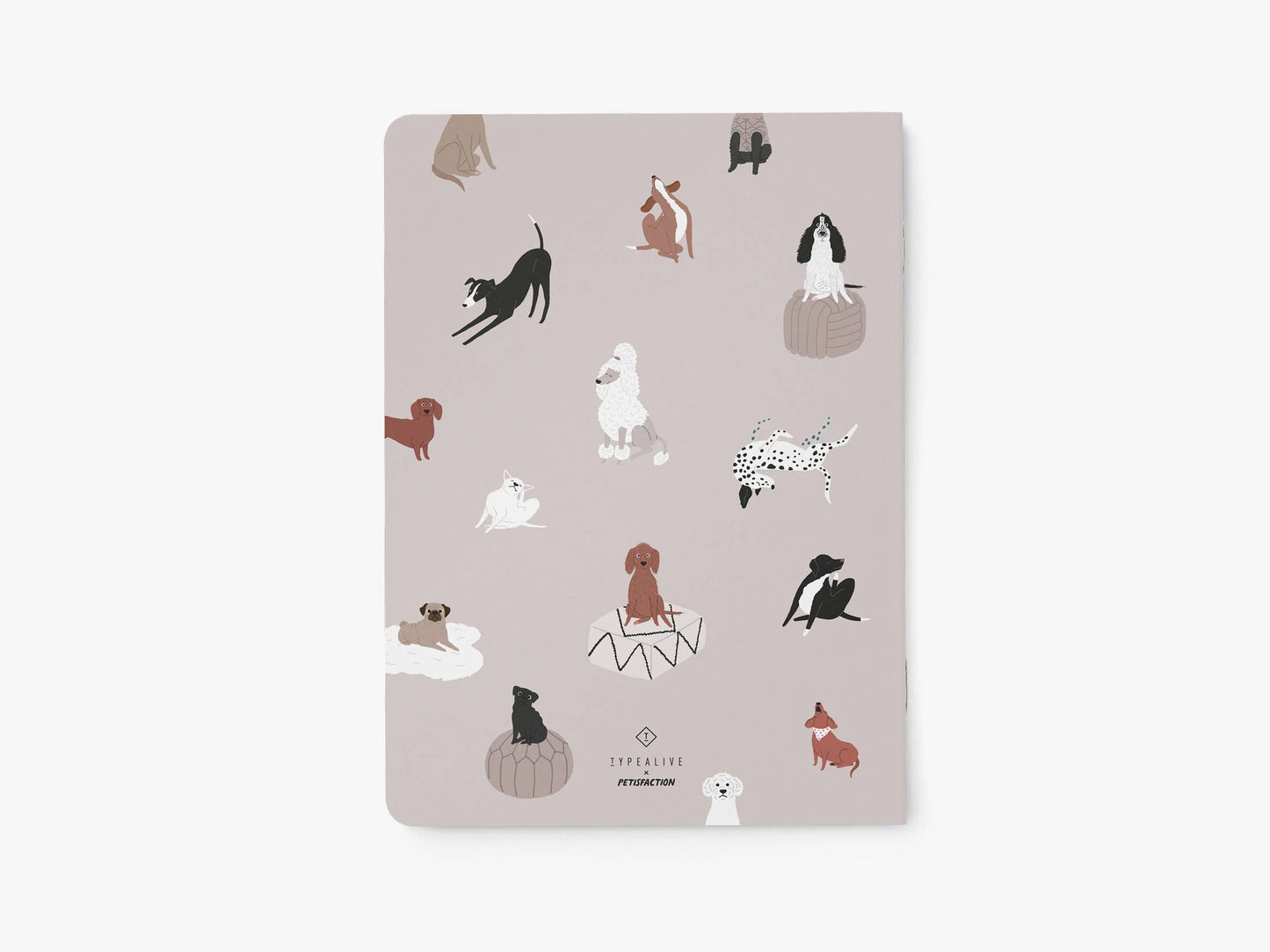 typealive - Notebook/Petisfaction “DOGS”