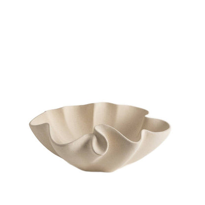 Decorative tray | EVANIA | irregular edge, beige