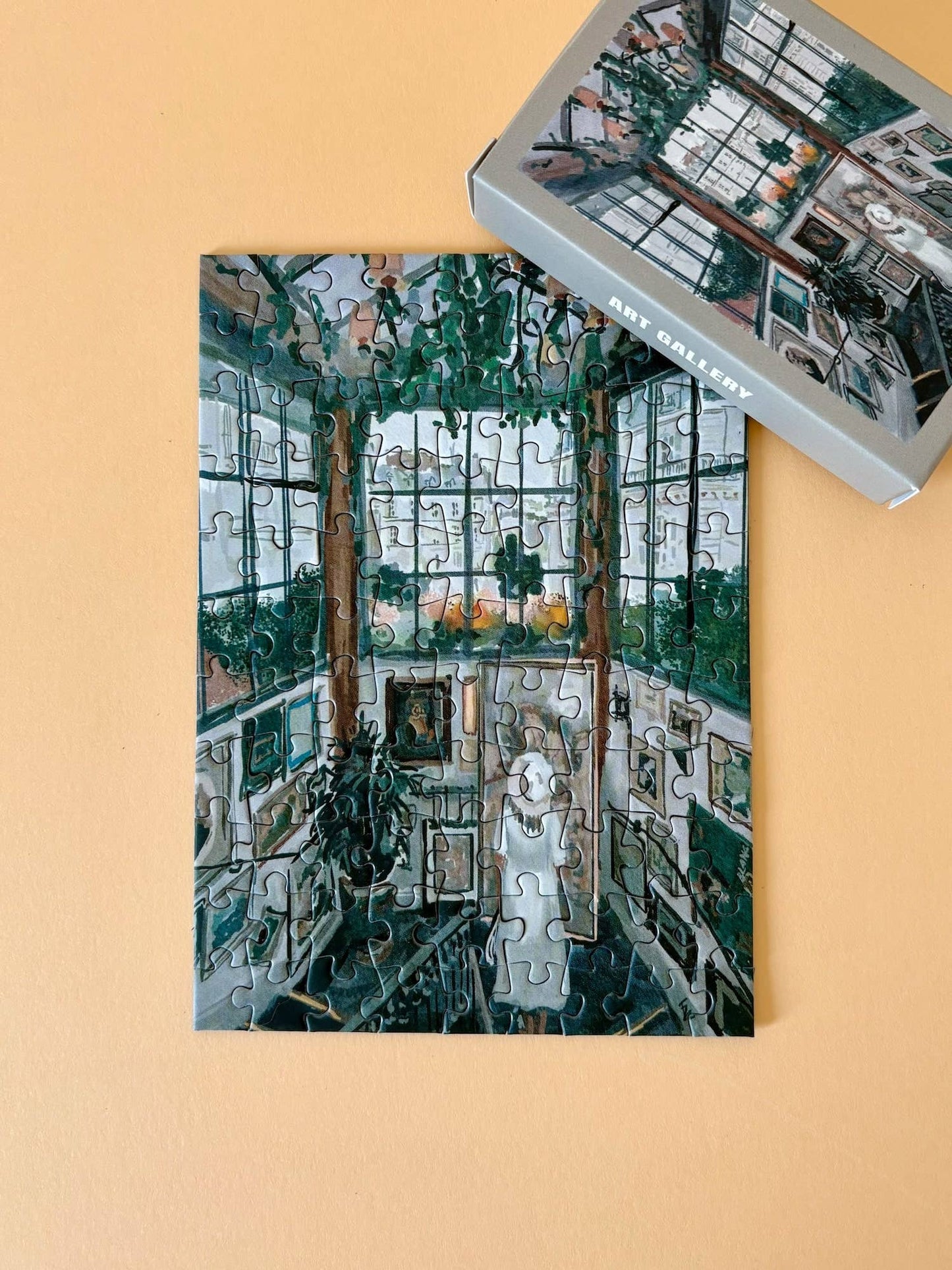 Piecely Puzzles - Mini-Puzzle Art Gallery, 99 pieces