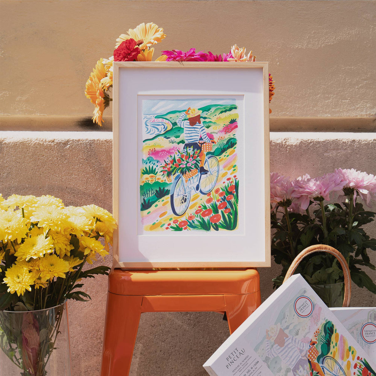 La Petite Épicerie - Paint-by-number kit - Stroll by the Ocean
