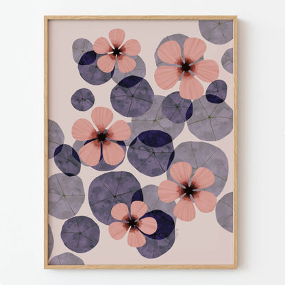 El buen limón -  "Water lilies" (version) Art print