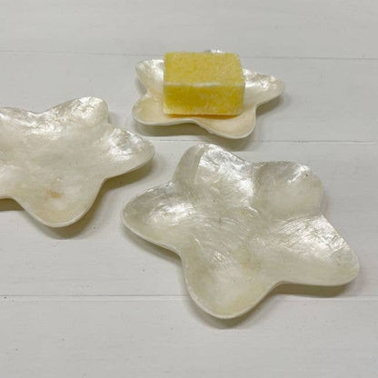 Schaaltje Schelp Capiz XS Wit