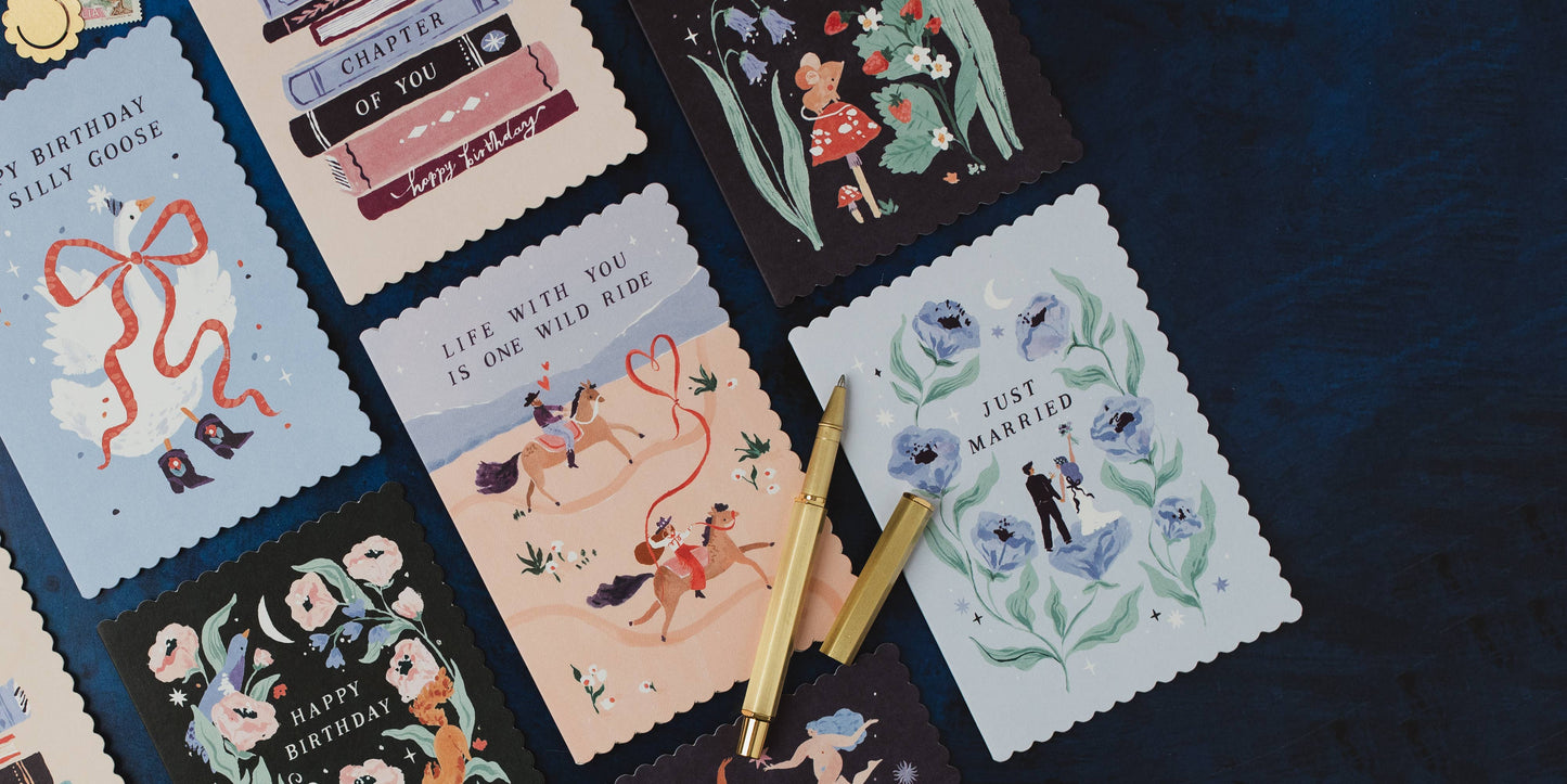 Sister Paper Co. - Wild Ride Love Card | Anniversary Cards | Valentines Cards