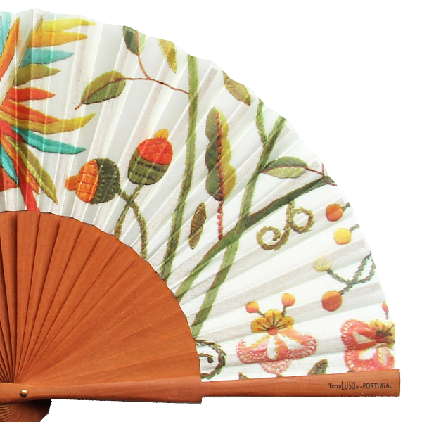Terra Lusa - Castelo Branco Embroidered Fan