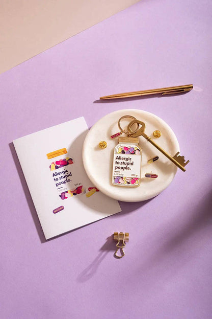 ALL THE WAYS TO SAY - Europe - Allergic to stupid people - Greeting card