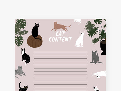 typealive - Notepad/Petisfaction “CATS”