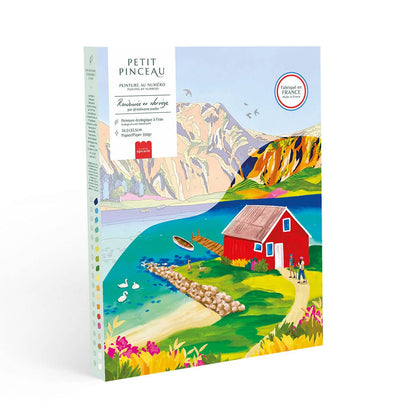 La Petite Épicerie - Paint by Numbers Kit - Hiking in Norway Nolwenn Studio