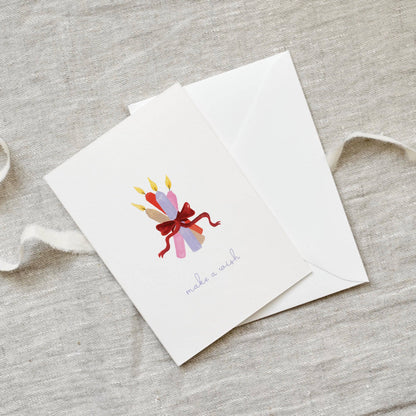 Leo La Douce GmbH - Greeting card · Colorful wish | Candles