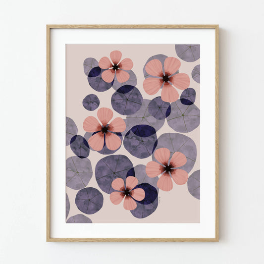 El buen limón -  "Water lilies" (version) Art print