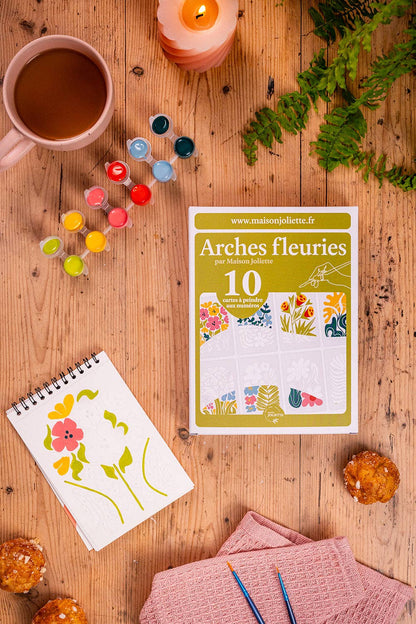 Maison Joliette - Paint by Numbers - Flowering Arches