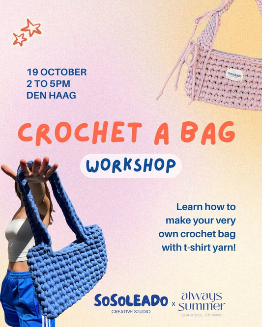 October 19: Crochet a bag workshop