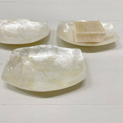 Schaaltje Schelp Capiz XS Wit