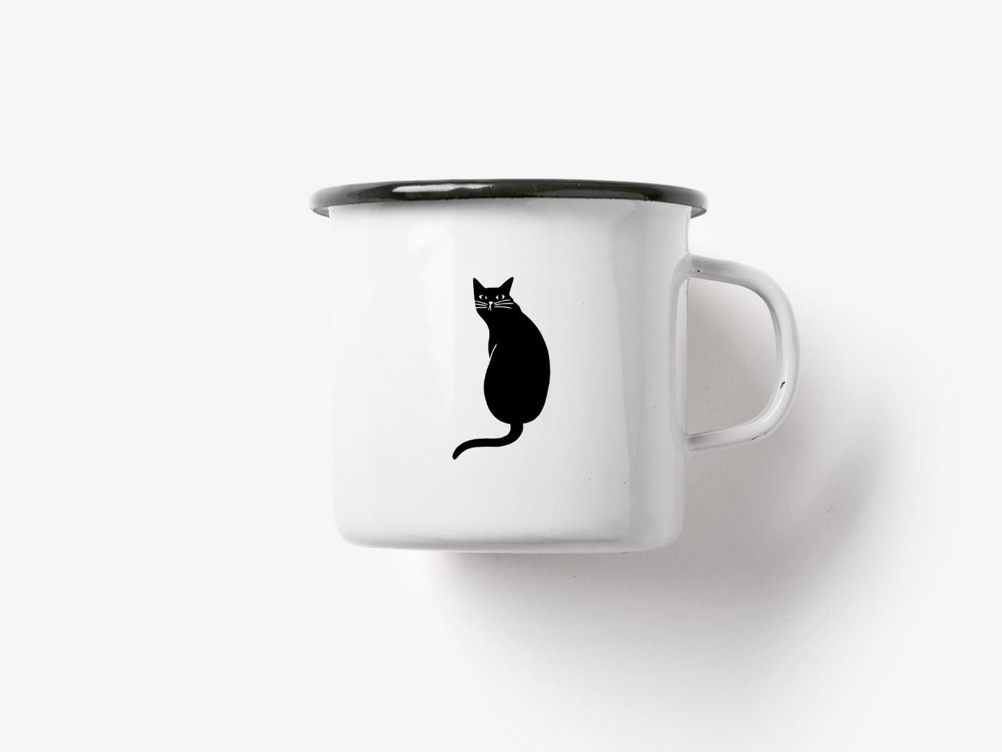 typealive - Enamel mug / Discuss Cats