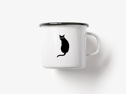 typealive - Enamel mug / Discuss Cats