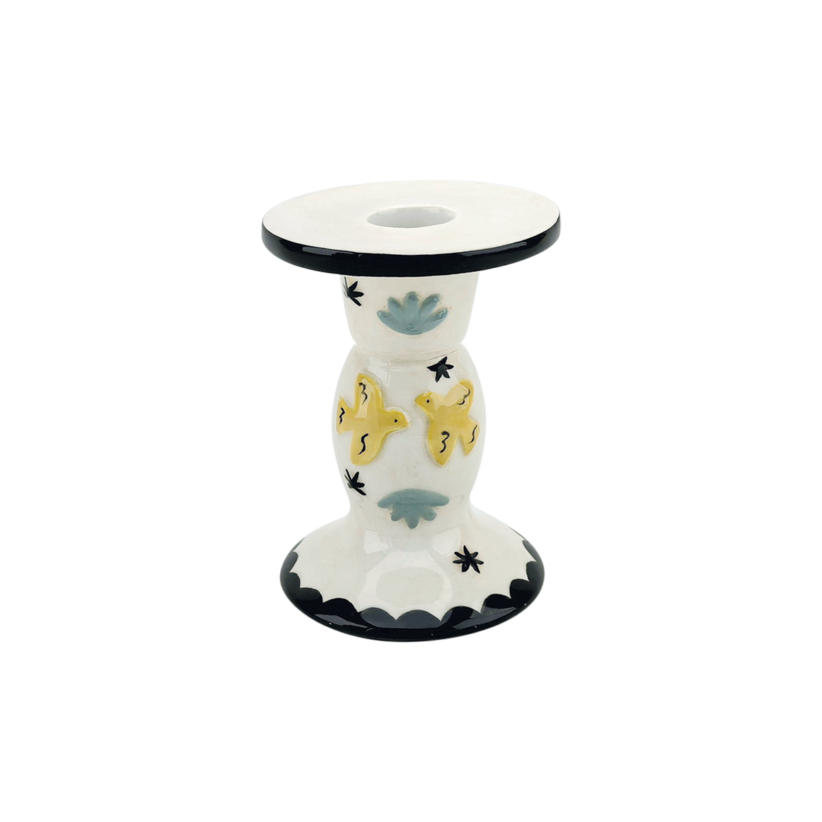 Opjet Paris - Love birds candle holder L8.2 D7.9 H10.5 cm