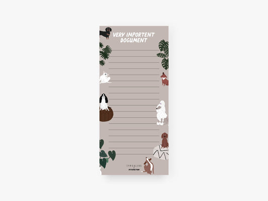typealive - Notepad “small”/Petisfaction “Dogs”