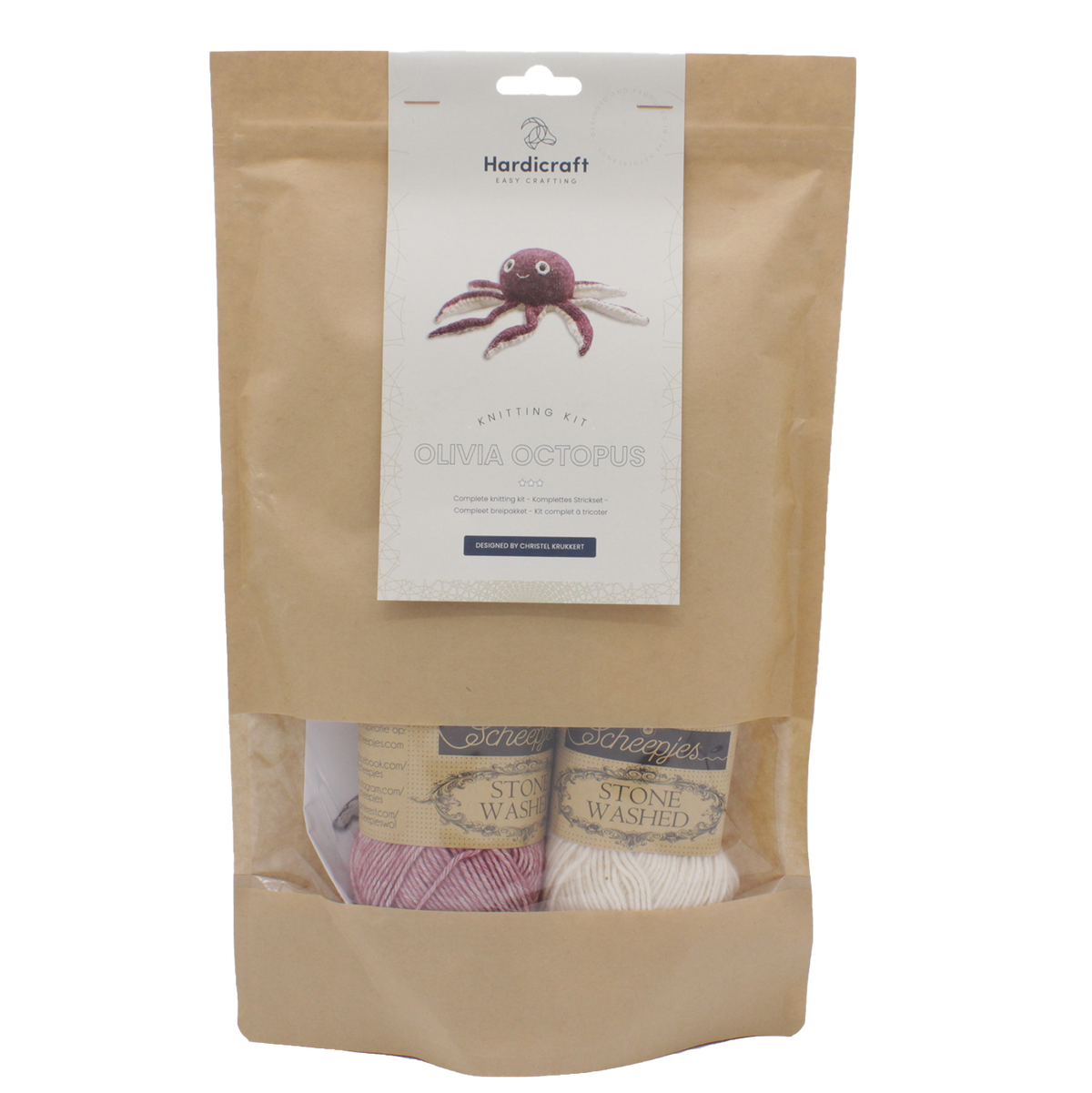 Hardicraft - DIY Knitting Kit - Olivia Octopus