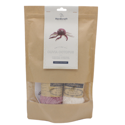 Hardicraft - DIY Knitting Kit - Olivia Octopus