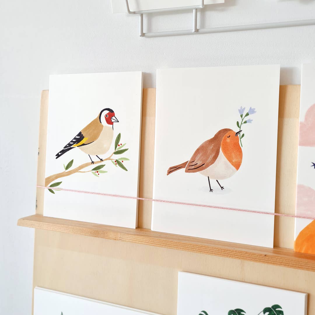 Studio Kuukeluus - Robin Bird Postcard
