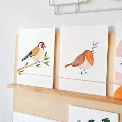 Studio Kuukeluus - Robin Bird Postcard