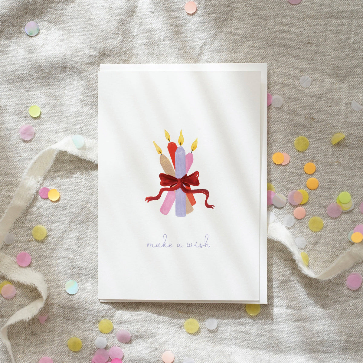 Leo La Douce GmbH - Greeting card · Colorful wish | Candles