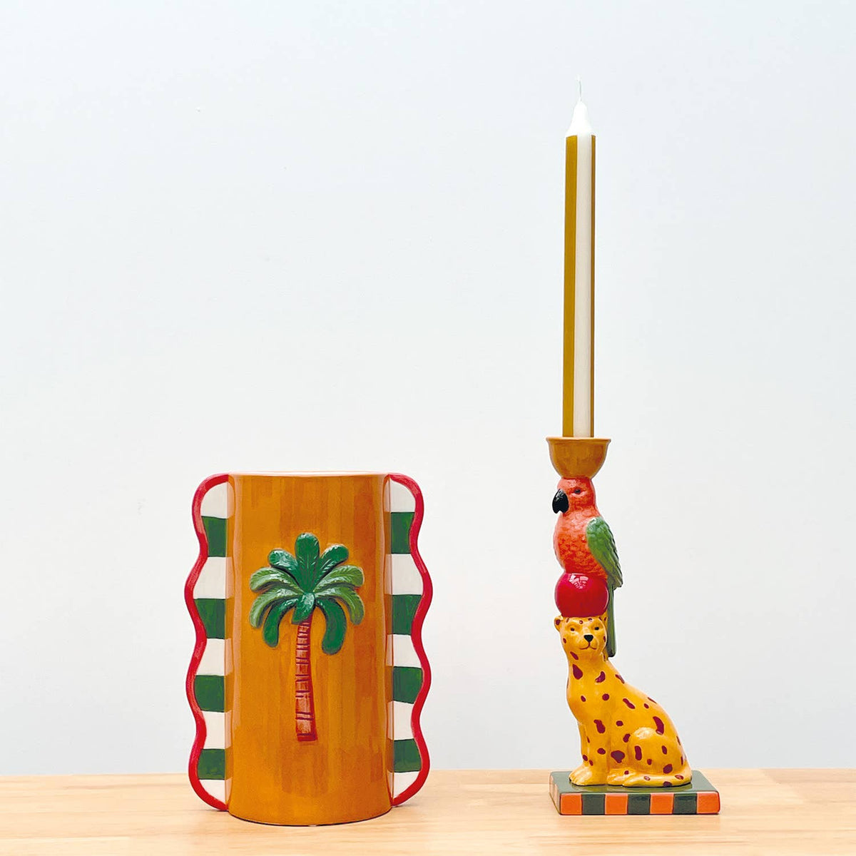 Opjet Paris - Animal candle holder L11.4 D8.2 H25.8 cm