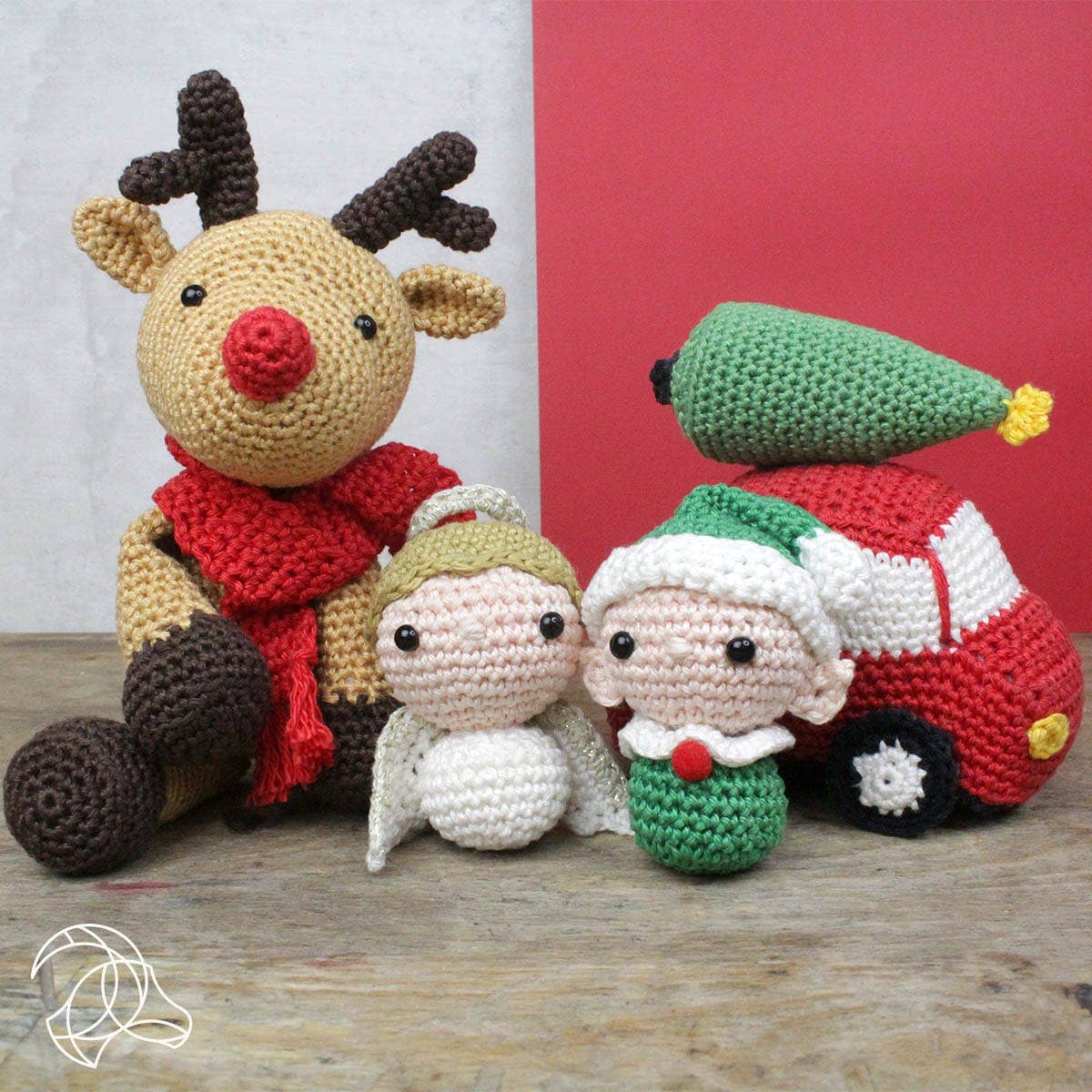 Hardicraft - DIY Crochet Kit - Rudolf Reindeer