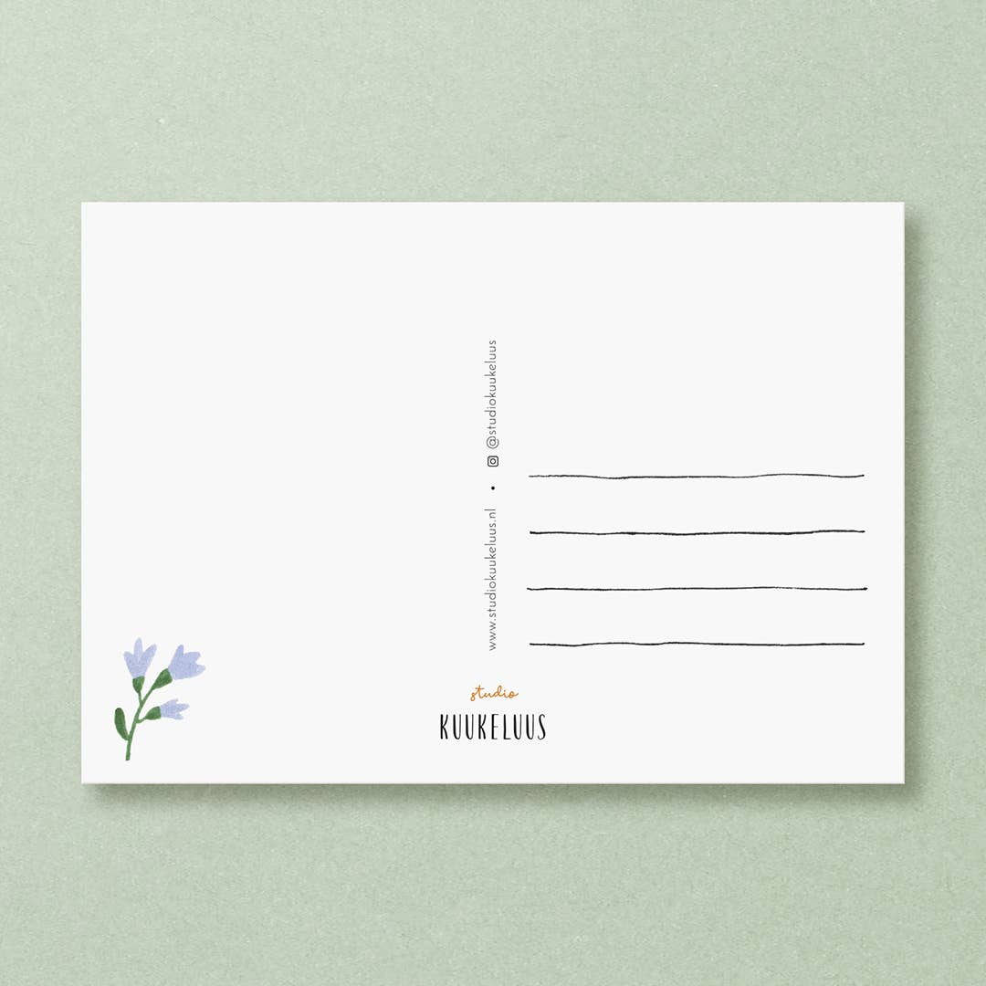 Studio Kuukeluus - Robin Bird Postcard