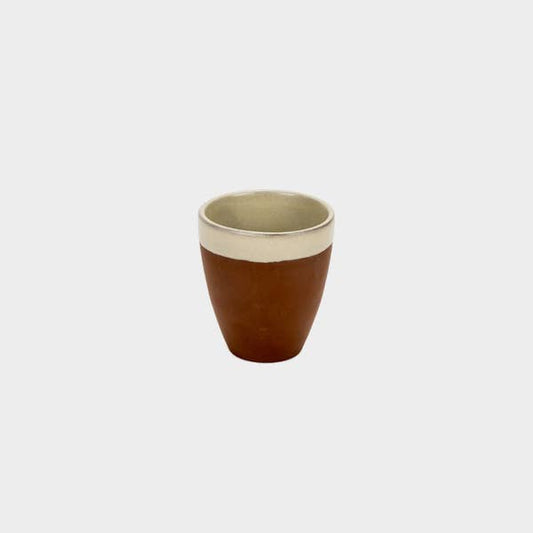 Maria Portugal Terracota - Cream Espresso Cup Terra