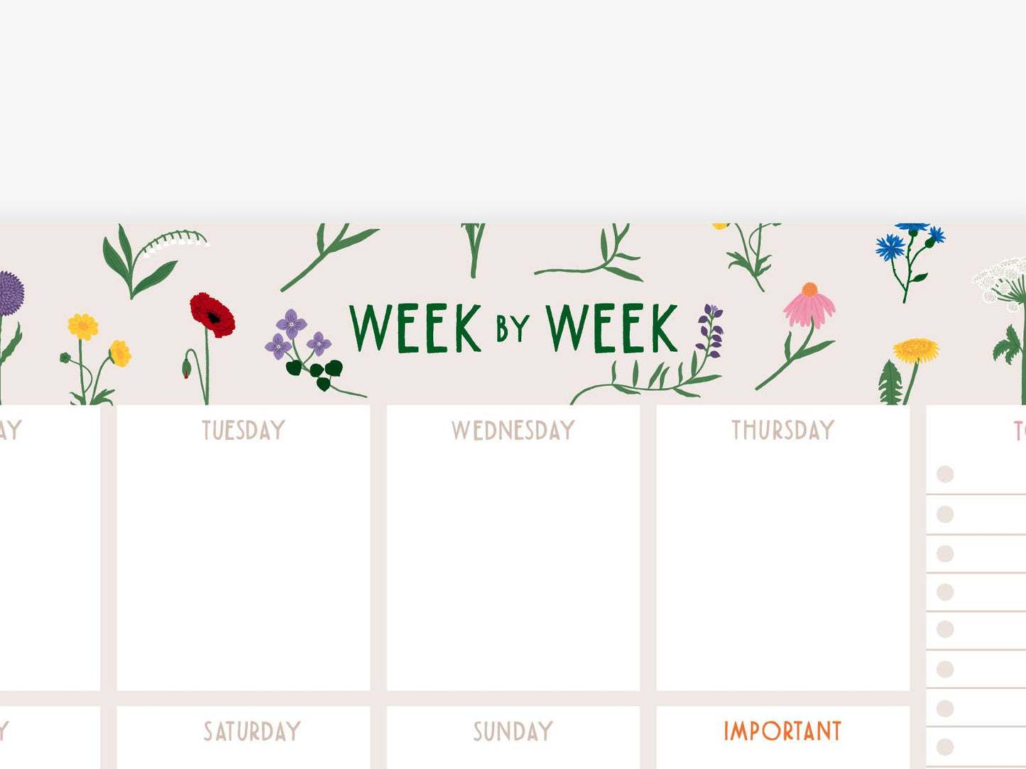 typealive - Weekly planner/You Grow Girl