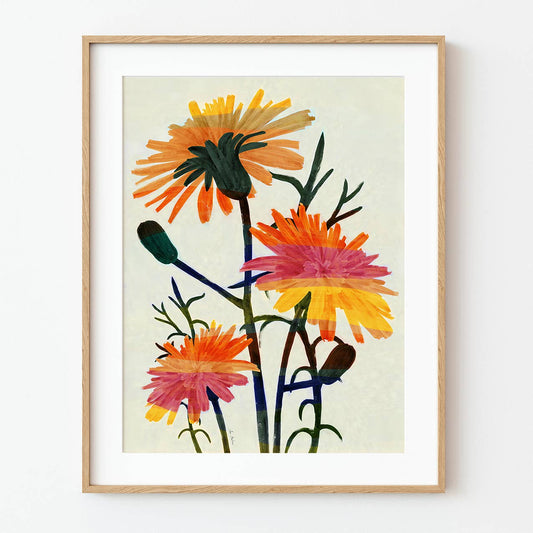 El buen limón - Wild Flowers Art Print