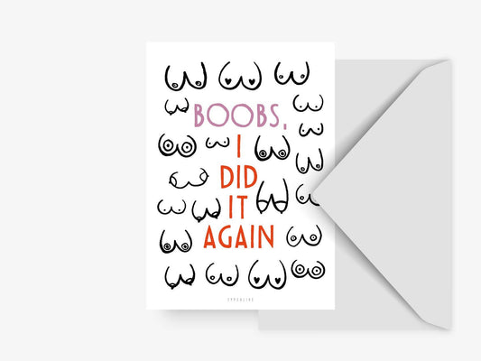 typealive - Postcard/Boobs w/ Envelope