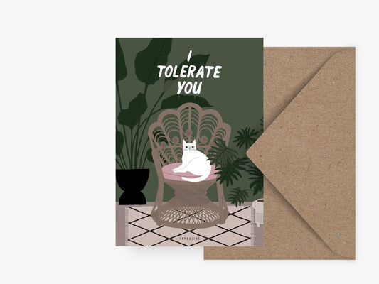 typealive - Postcard/Petisfaction “Cats” Tolerate