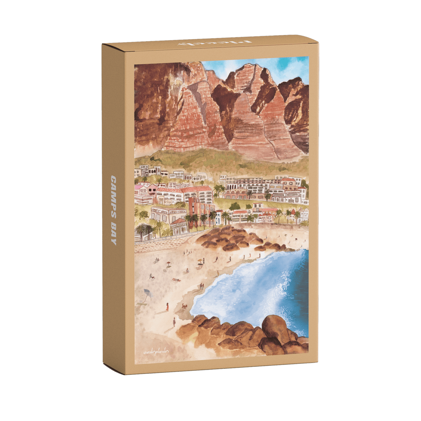 Piecely Puzzles - Mini-Puzzle Camps Bay, 99 pieces