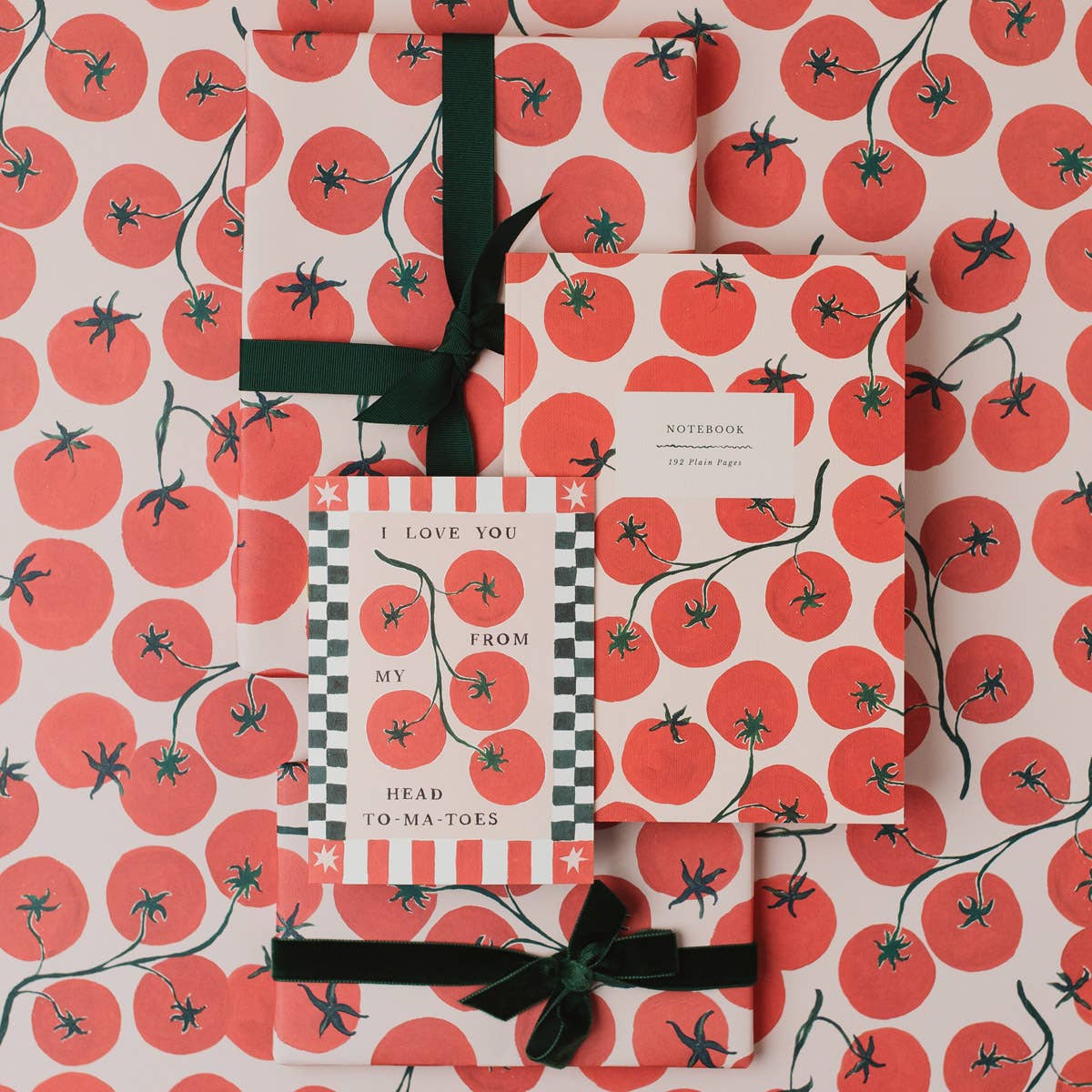 Sister Paper Co. - Tomatoes Love Card | Anniversary Card | Valentines Cards