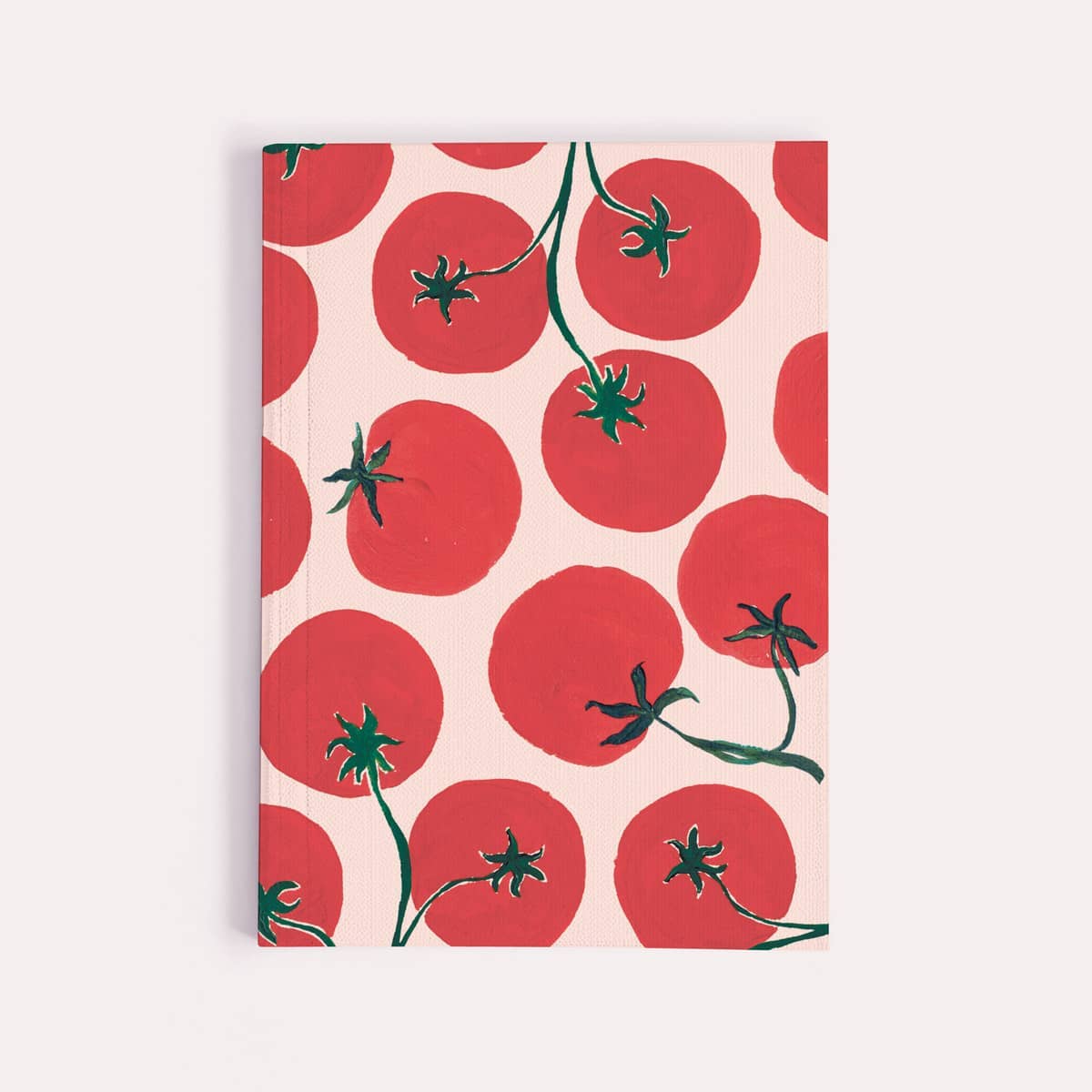 Sister Paper Co. - Tomato Pocket Notebook | Plain Page Mini Journal | Notebooks