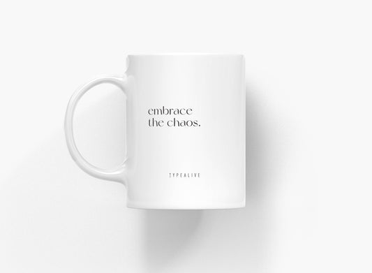 typealive - Ceramic mug/Embrace