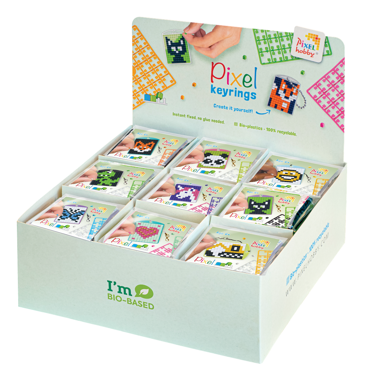 Pixelhobby - DIY Sustainable Giftset | Pixel Classic Display Box