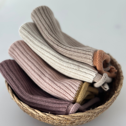 Aspegren Denmark - Dishcloth - Organic Cotton - Knitted - Ripple - Powder