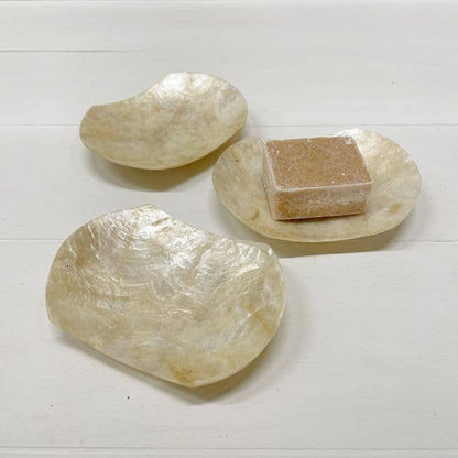 Schaaltje Schelp Capiz XS Goud