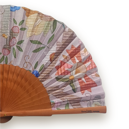 Terra Lusa - Embroidered Fan from Castelo Branco - Phoenix