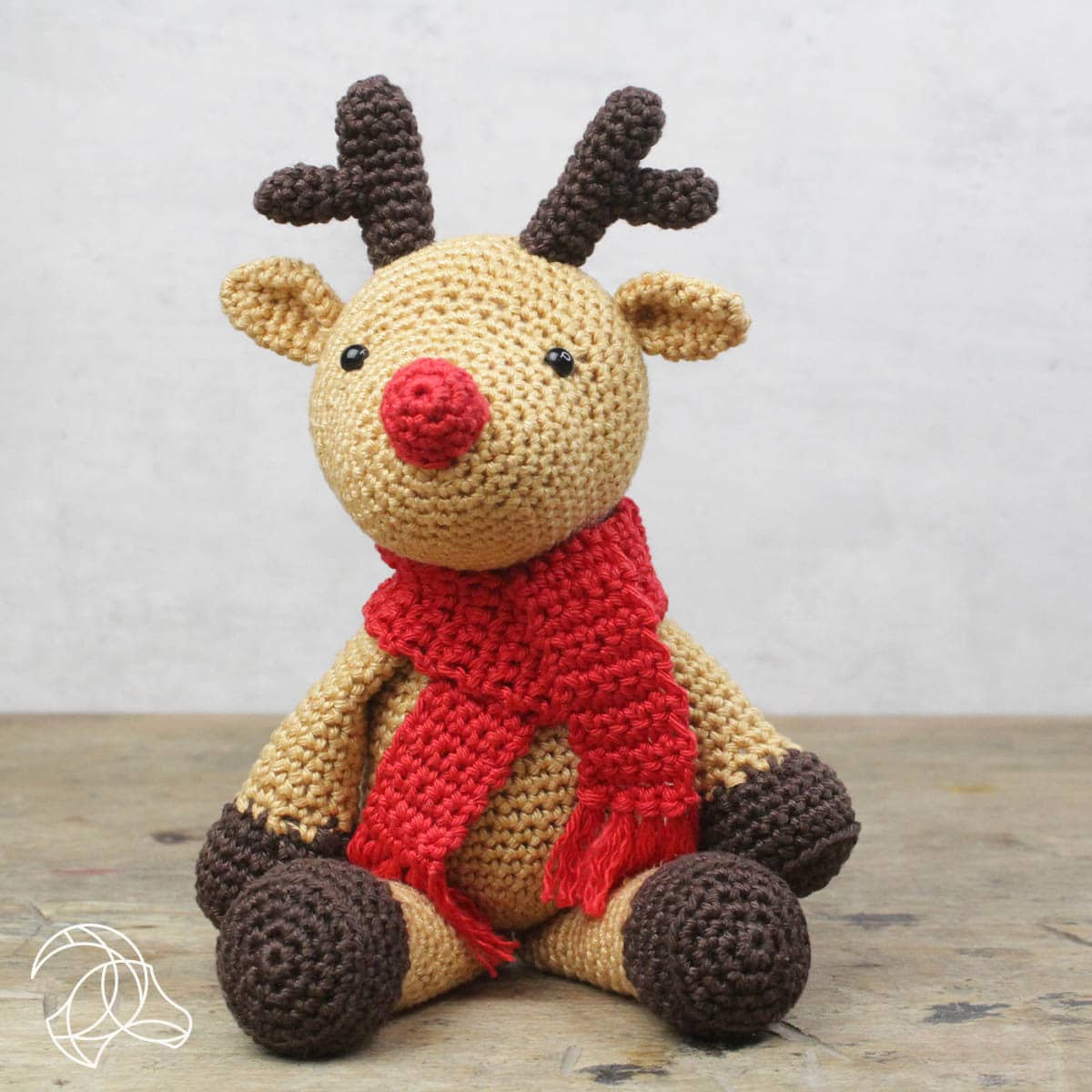Hardicraft - DIY Crochet Kit - Rudolf Reindeer