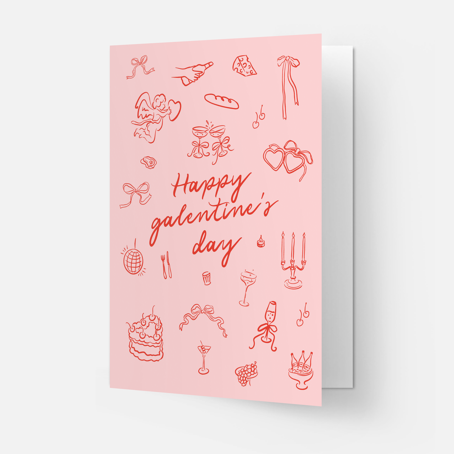 Kaart Blanche - Whimsical Galentine - greeting card