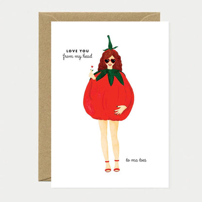 ALL THE WAYS TO SAY - Europe - Love you tomatoes - Greeting card