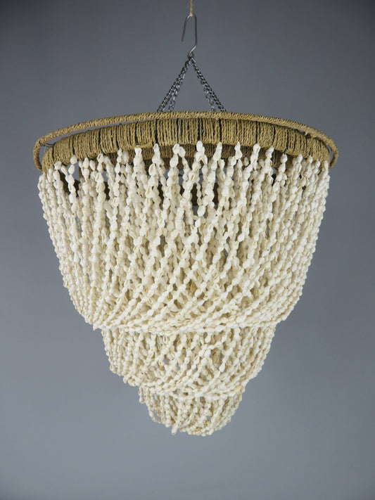 Shell pendant - Layered skirt cap