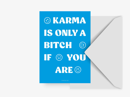 typealive - Postcard/ Karma Is Only