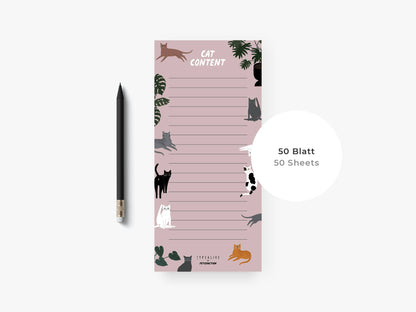 typealive - Notepad “small”/Petisfaction “Cats”