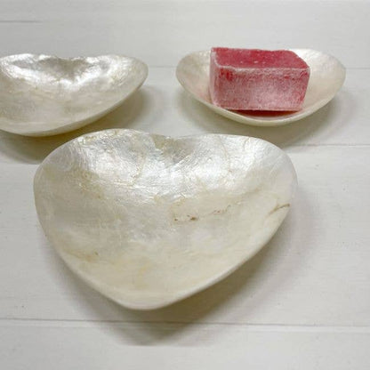 Schaaltje Schelp Capiz XS Wit